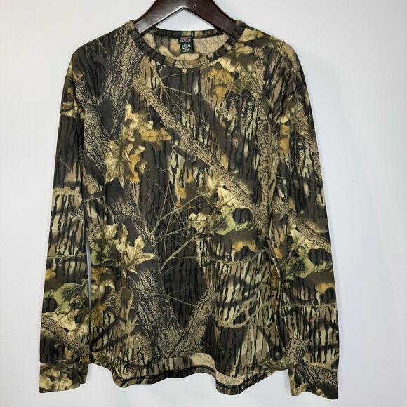L.L.Bean Other - L.L.Bean Men's Base Layer Crew Top Camo Print Hunting Outdoor Men's XXL
